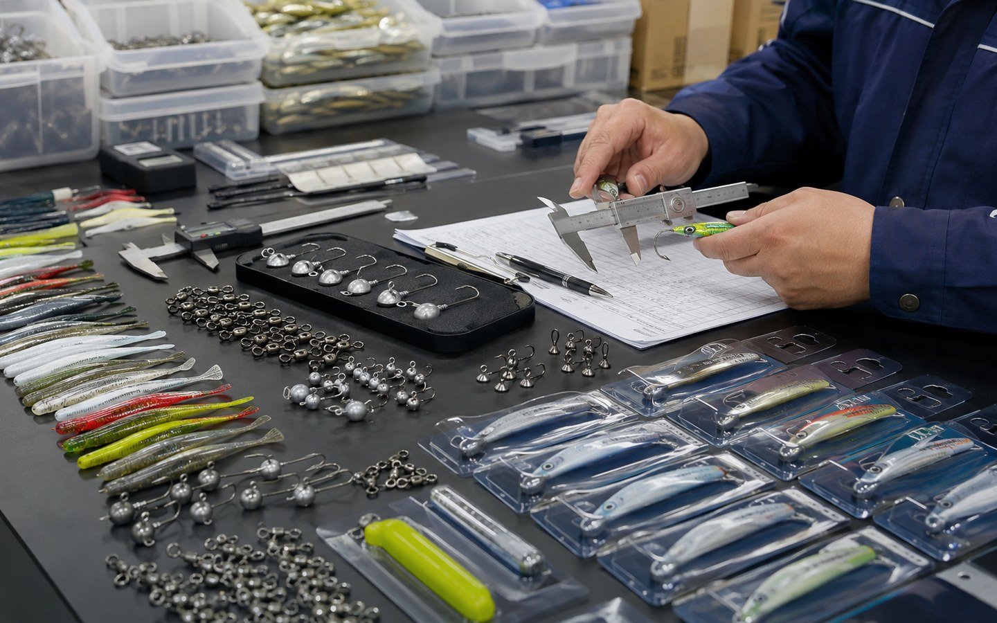Контроль качества рыболовных товаров OEM перед отгрузкой